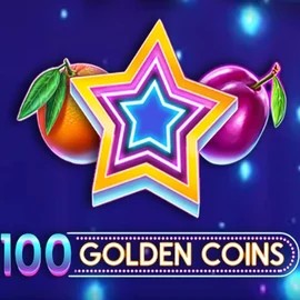 100 Golden Coins by Amusnet Interactive, showcased at king-maker-casino.net – game logo