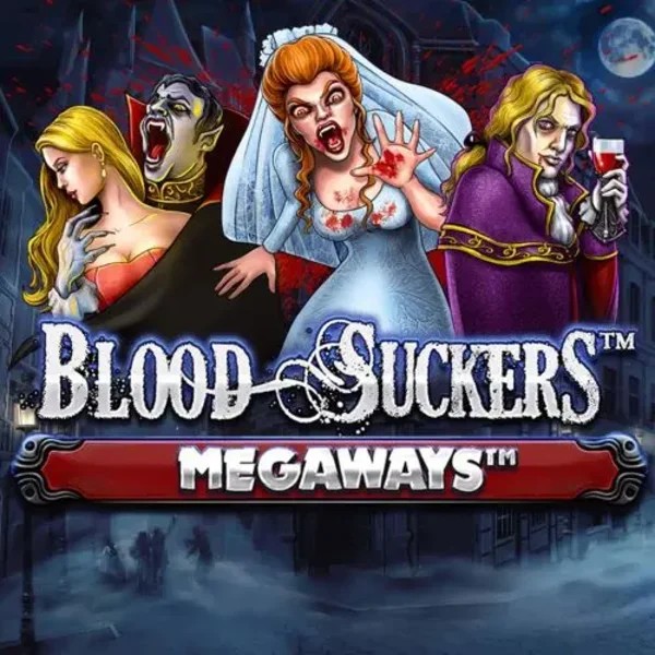 Blood Suckers Megaways logo by Red Tiger Gaming at Kingmaker Casino