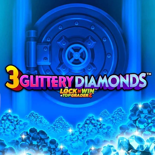 Play 3 Glittery Diamonds slot by PearFiction Studios on king-maker-casino.net