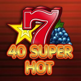 40 Super Hot online game logo by Amusnet Interactive on king-maker-casino.net