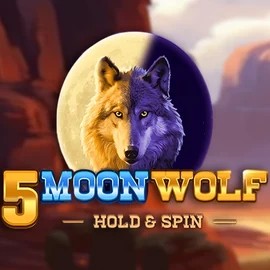 5 Moon Wolf logo by Apparat Gaming at Kingmaker Casino