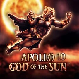 Apollo God of the Sun online game logo by Novomatic on king-maker-casino.net