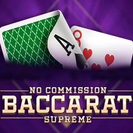 Baccarat Supreme logo by OneTouch Games at Kingmaker Casino