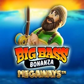 Official Slots logo: Big Bass Bonanza Megaways by Pragmatic Play at Kingmaker Casino
