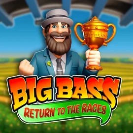 Big Bass Return to the Races by Pragmatic Play, showcased at king-maker-casino.net – game logo