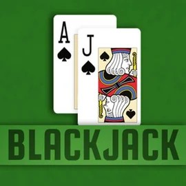 Blackjack (Relax Gaming) slot logo by Relax Gaming at Kingmaker Casino