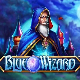 Blue Wizard by Quickspin, showcased at king-maker-casino.net – game logo