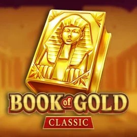 Book of Gold Classic logo by Playson at Kingmaker Casino