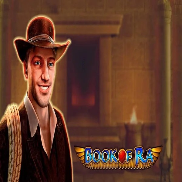 Book of Ra online game logo by Greentube on king-maker-casino.net
