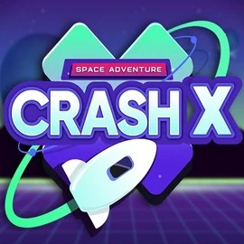 Crash X game by Turbo Games – logo hosted on Kingmaker Casino