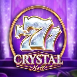 Crystal Hall slot logo by Play’n GO at Kingmaker Casino