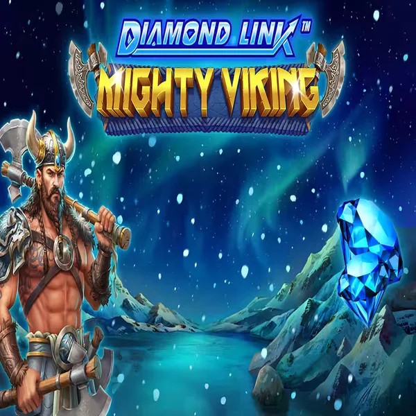Diamond Link Mighty Viking casino game by Greentube – featured logo at Kingmaker Casino