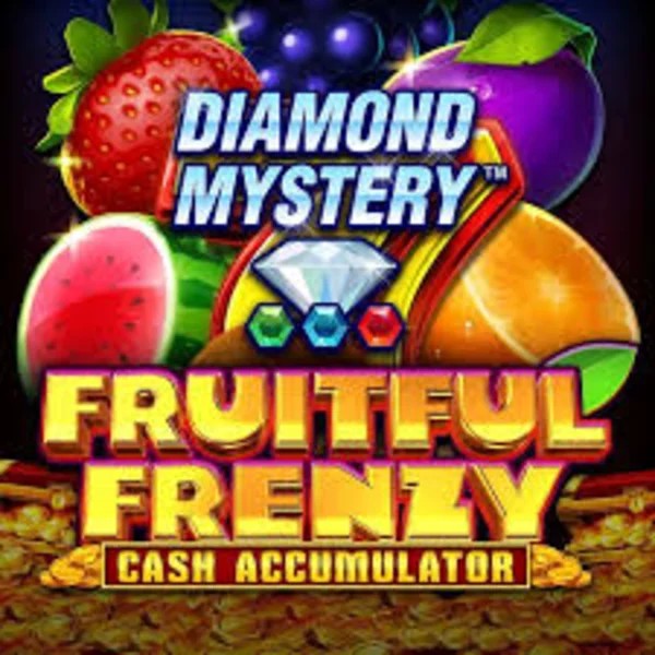 Diamond Mystery Fruitful Frenzy Cash Accumulator by Greentube, showcased at king-maker-casino.net – game logo