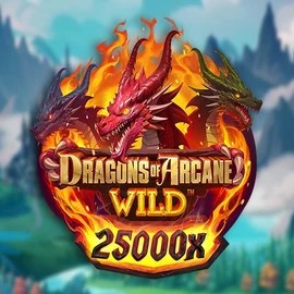 Dragons of Arcane Wild slot icon by Foxium, available at Kingmaker Casino
