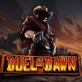 Duel At Dawn casino game by Hacksaw Gaming – featured logo at Kingmaker Casino