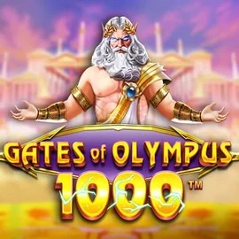 Gates of Olympus 1000 logo by Pragmatic Play at Kingmaker Casino