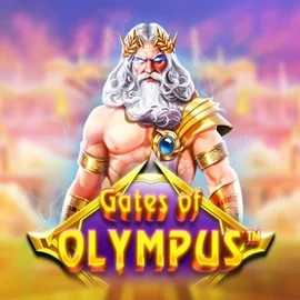 Gates of Olympus logo – Slots by Pragmatic Play at Kingmaker Casino