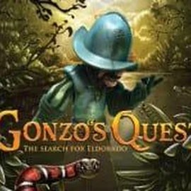 Gonzo's Quest logo by NetEnt at Kingmaker Casino