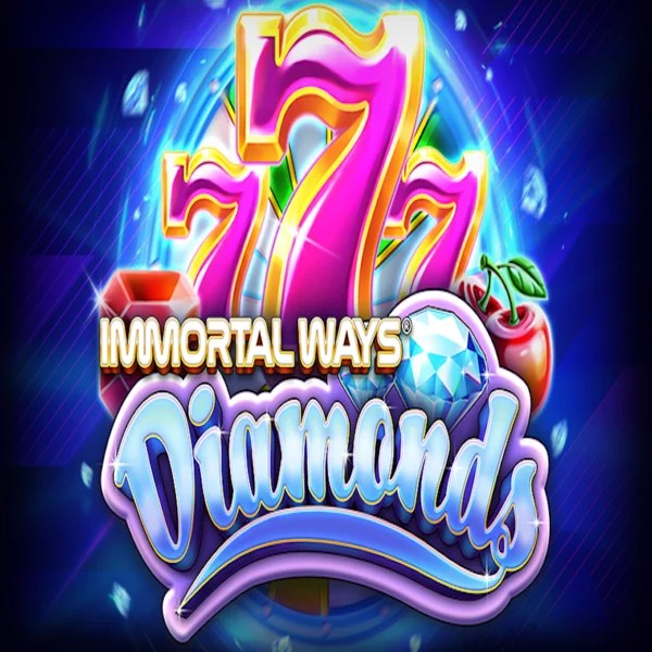 Immortal Ways Diamonds logo by RubyPlay Kingmaker Casino