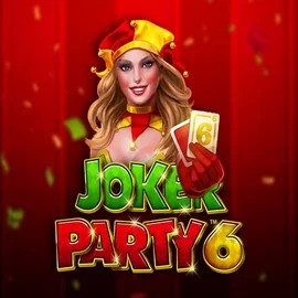 Joker Party 6 by Greentube, showcased at king-maker-casino.net – game logo