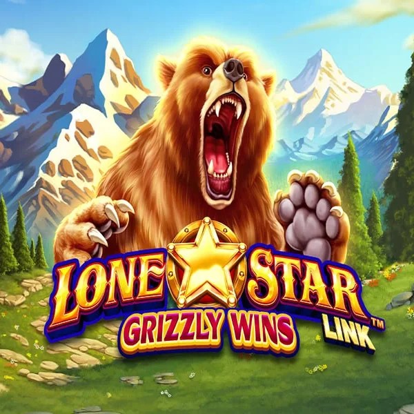 Official Slots logo: Lone Star Link Grizzly Wins by Greentube at Kingmaker Casino