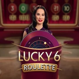 Lucky 6 Roulette online game logo by Pragmatic Play on king-maker-casino.net