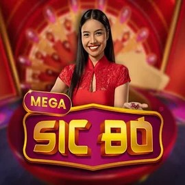 Mega Sic Bo online game logo by Pragmatic Play on king-maker-casino.net