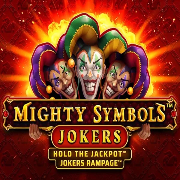 Official Slots logo: Mighty Symbols Joker by Wazdan at Kingmaker Casino