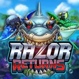 Razor Returns game by Push Gaming – logo hosted on Kingmaker Casino