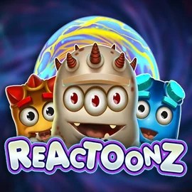 Reactoonz logo by Play’n GO at Kingmaker Casino