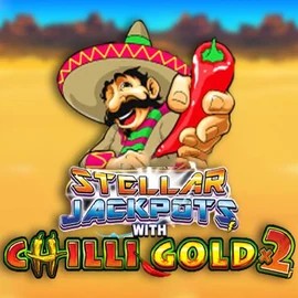 Stellar Jackpots with Chilli Gold x2 online game logo by Lightning Box Game on king-maker-casino.net