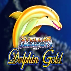 Dolphin Gold with Stellar Jackpots logo by Lightning Box Game Kingmaker Casino