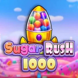 Sugar Rush 1000 slot icon by Pragmatic Play, available at Kingmaker Casino