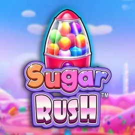 Sugar Rush game by Pragmatic Play – logo hosted on Kingmaker Casino