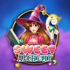 Sweet Alchemy slot logo by Play’n GO at Kingmaker Casino