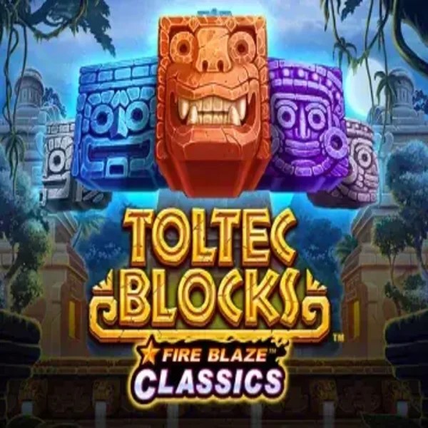 Play Fire Blaze: Toltec Blocks slot by Rarestone Gaming on king-maker-casino.net