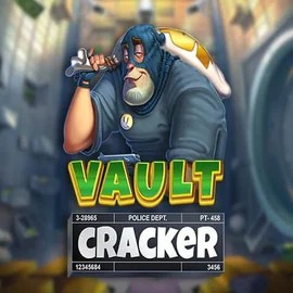 Slots logo of Vault Cracker from Red Tiger Gaming at Kingmaker Casino