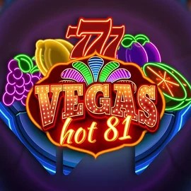 Official Slots logo: Vegas Hot 81 by Wazdan at Kingmaker Casino