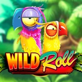 Wild Roll slot logo by Playtech at Kingmaker Casino